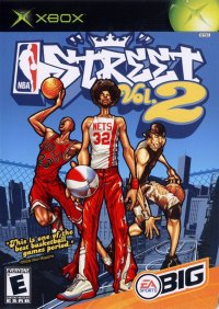 NBA Street Vol. 2 PAL Xbox PAL box art